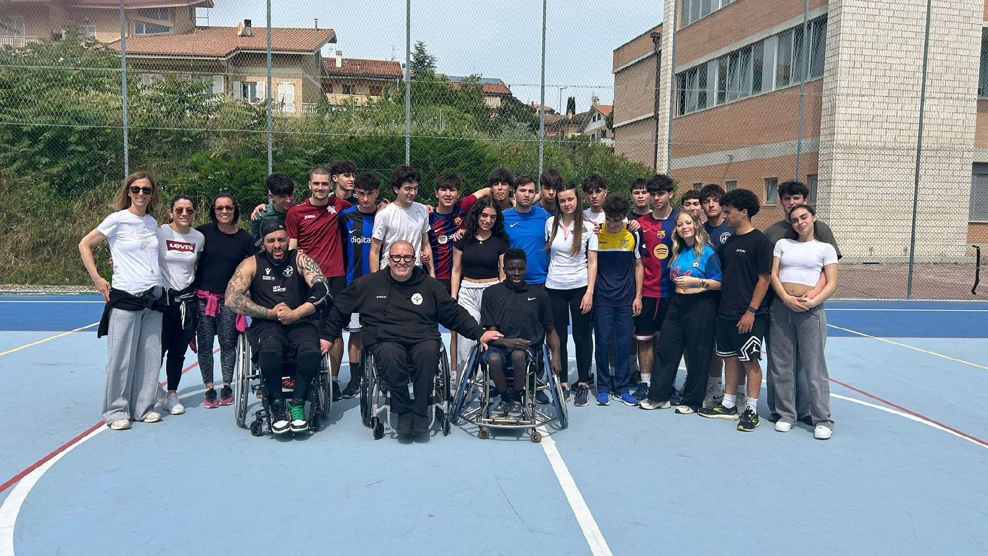 Progetto scolastico “Sport e inclusione: il basket in carrozzina nelle scuole”
